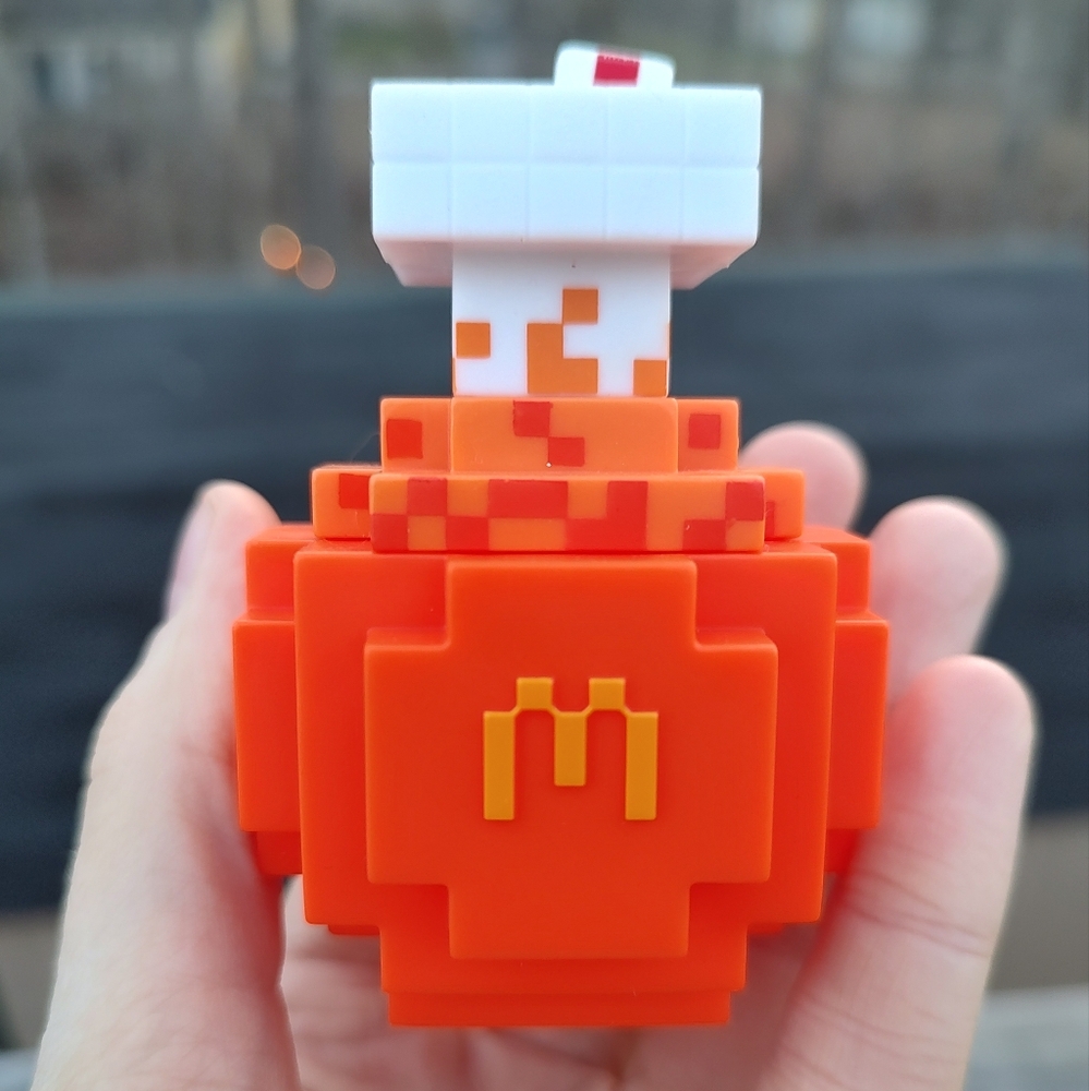 Soda Potion Minecraft Happy Meal Toy *JUST THE TOY*